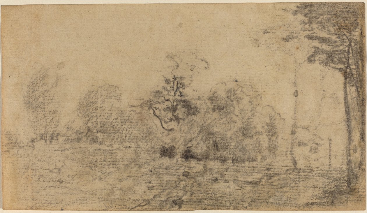 Paisagem II de Theodore Rousseau