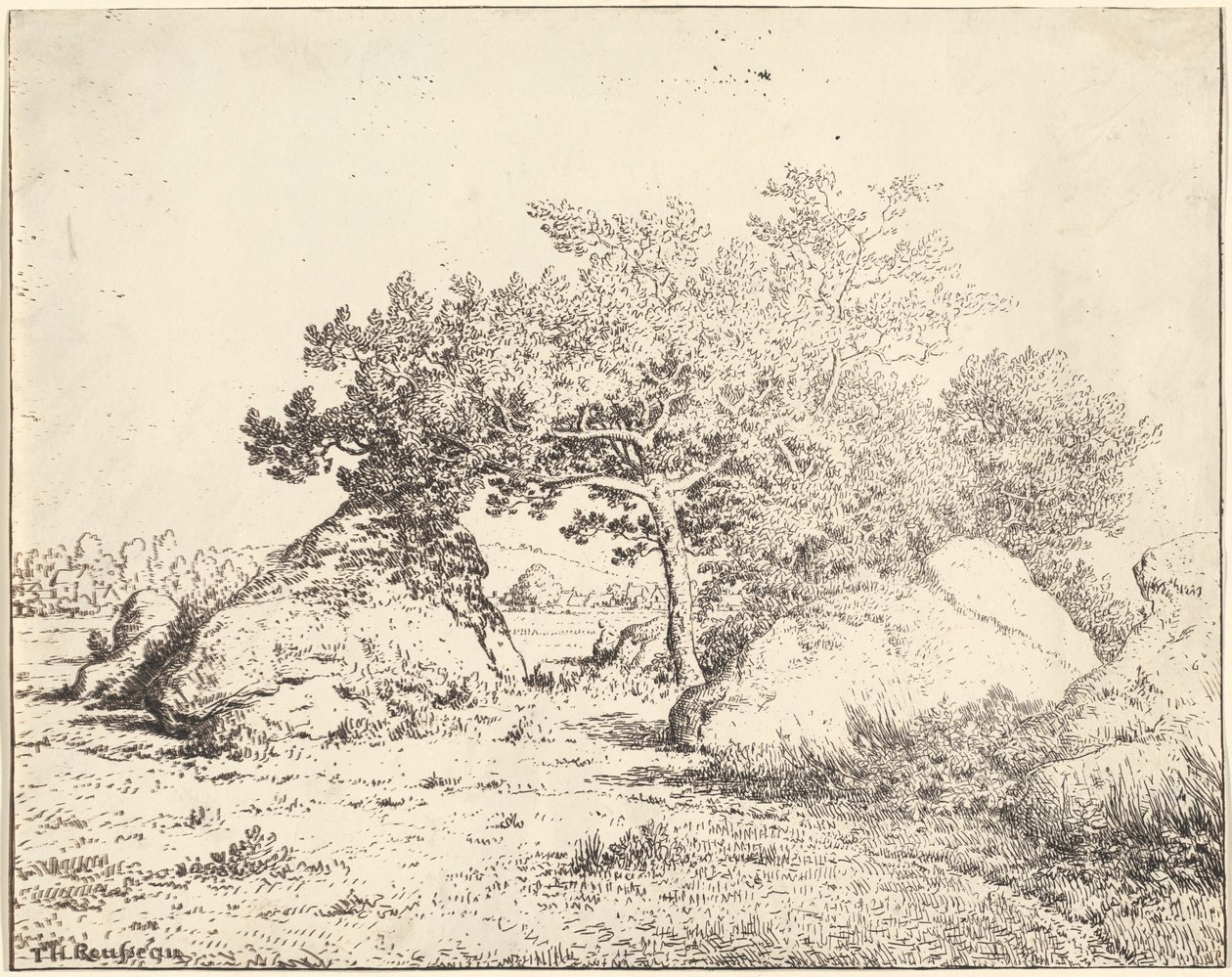 Le Cerisier de la Plante a Biau de Theodore Rousseau