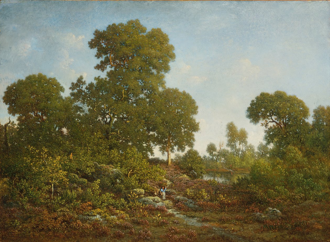 Primavera, c. 1860. de Theodore Rousseau