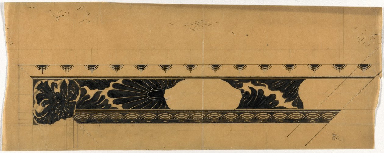 Design para um quadro de Theodore Roussel