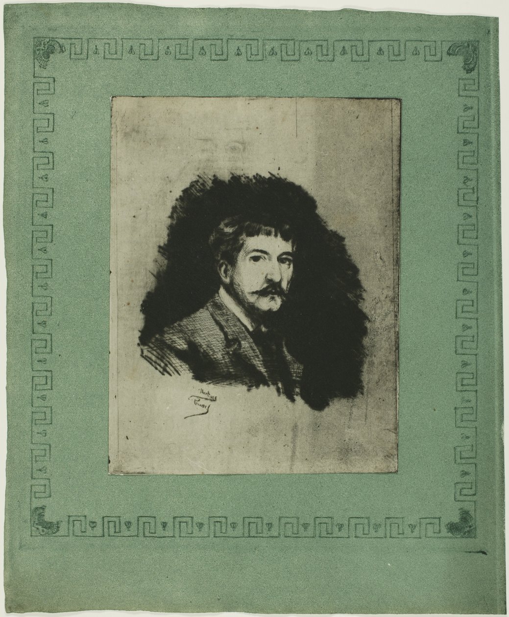 Retrato de mim mesmo de Theodore Roussel