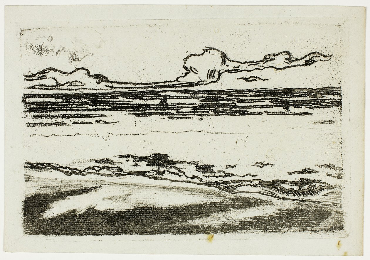 O mar em Bognor de Theodore Roussel