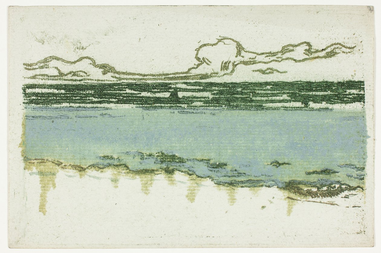 O mar em Bognor de Theodore Roussel