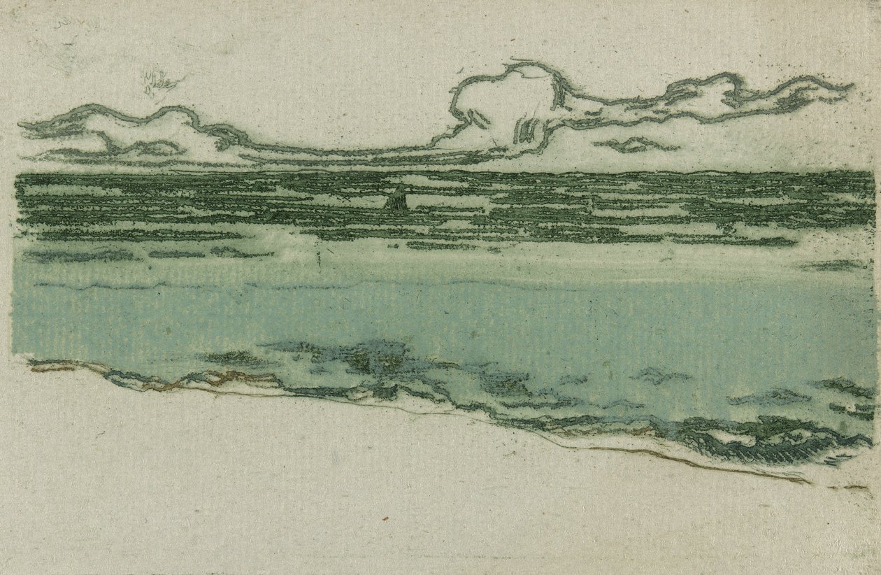 O mar em Bognor de Theodore Roussel