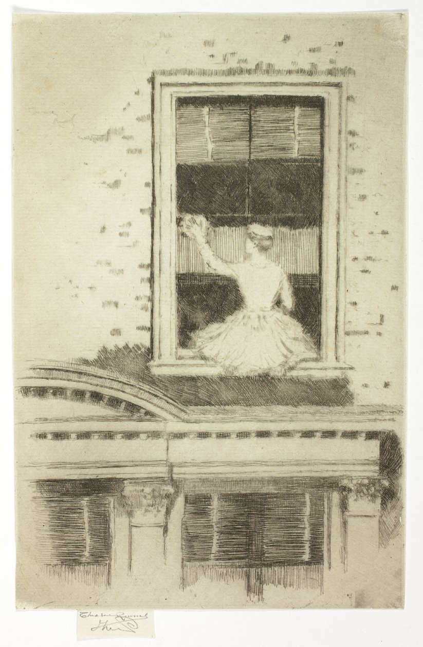 O Limpador de Janelas de Theodore Roussel
