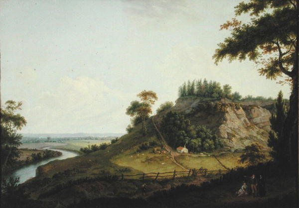 Vista em Northamptonshire (óleo sobre tela) de Theodore de Bruyn