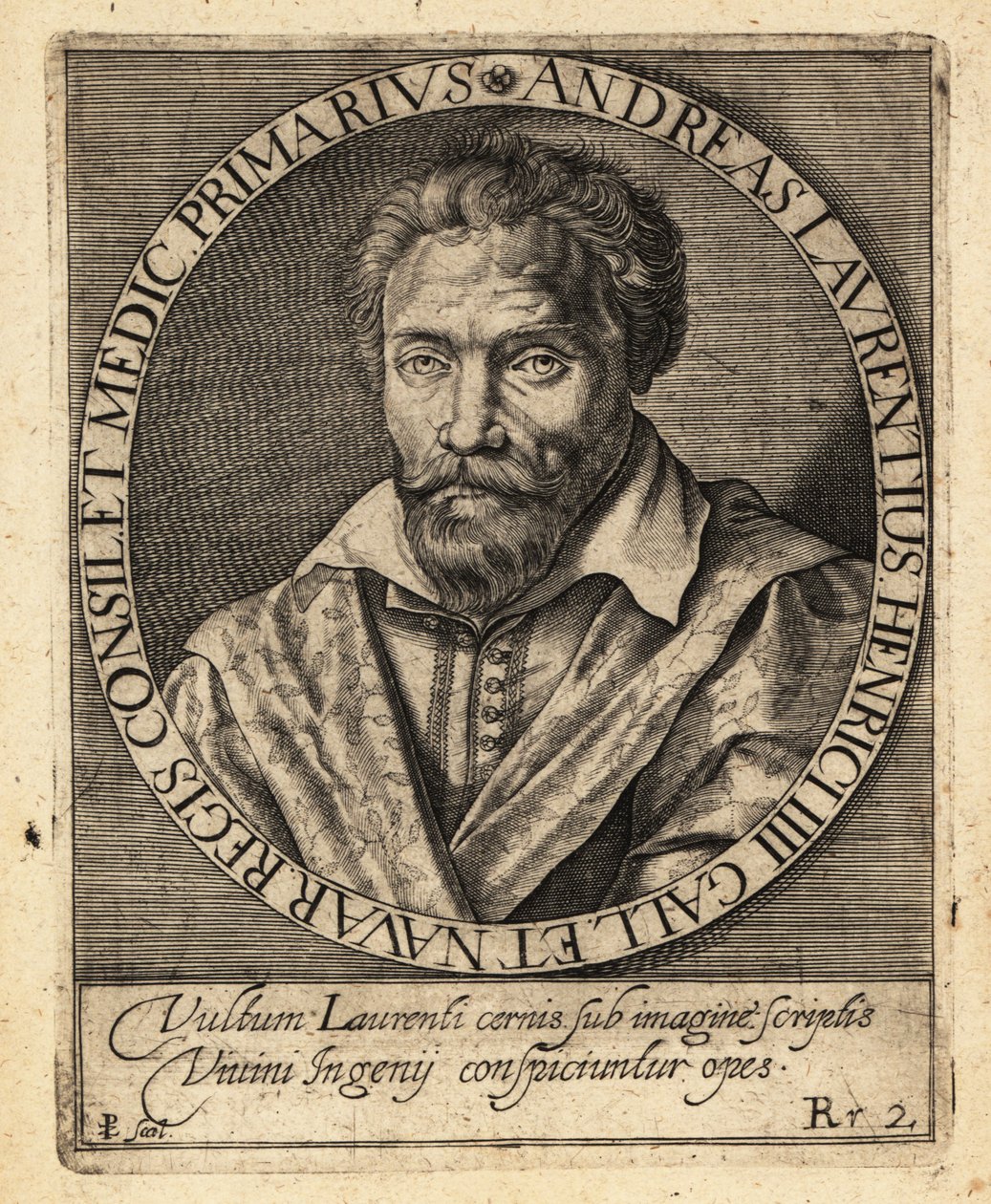 Andre du Laurens, médico francês de Theodore de Bry