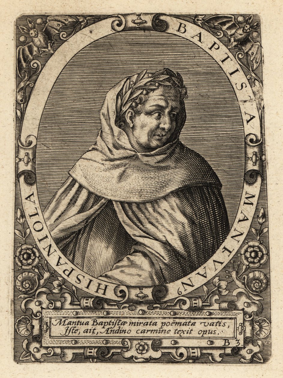 Battista, o Mantuano de Theodore de Bry