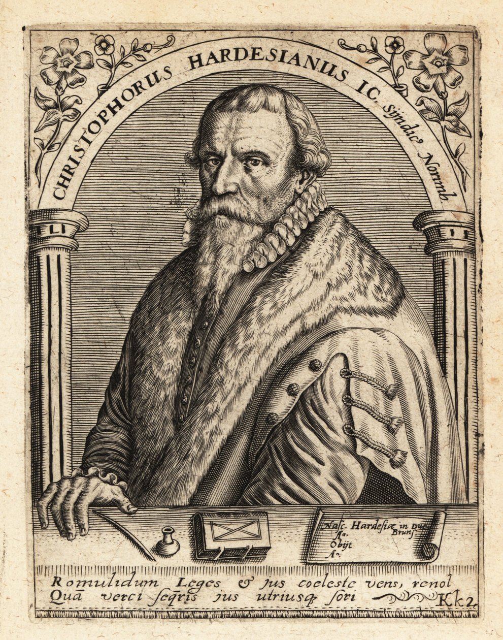 Christoph Herdesianus, advogado alemão de Theodore de Bry