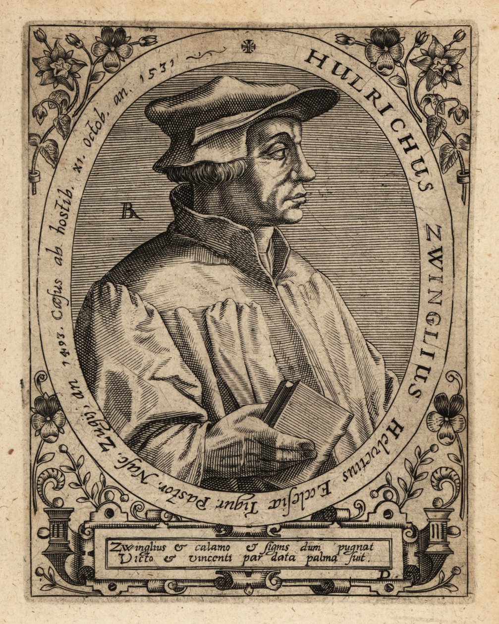 Huldrych Zwingli de Theodore de Bry