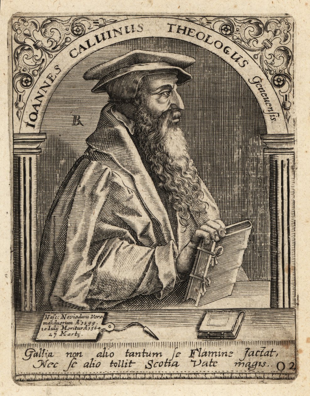 Jean Calvin de Theodore de Bry