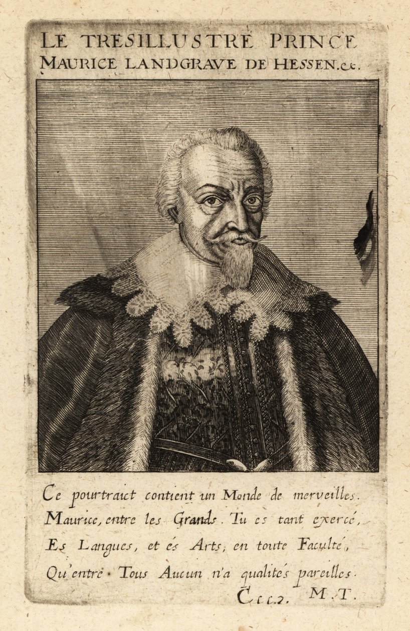 Maurice de Hesse-Kassel de Theodore de Bry