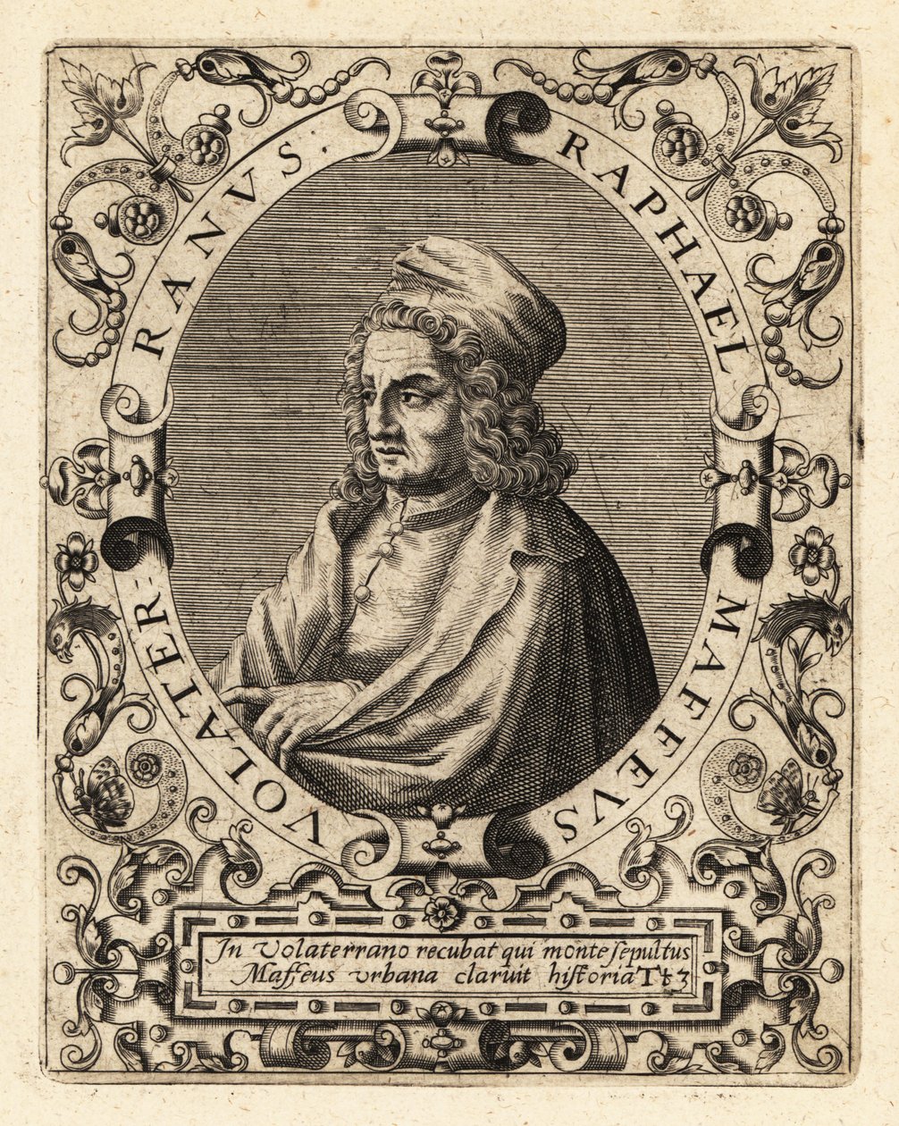 Raffaello Maffei, historiador italiano de Theodore de Bry