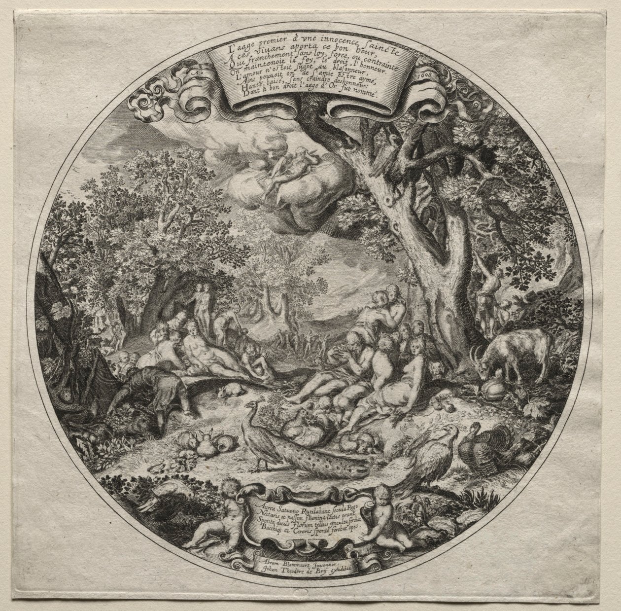 A idade de ouro. de Theodore de Bry