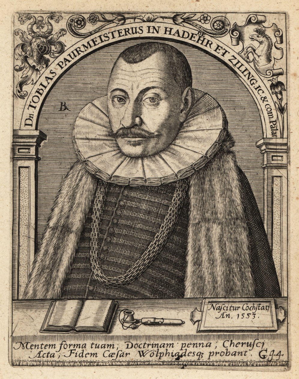 Tobias Paurmeister de Theodore de Bry