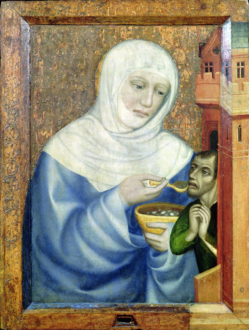 Santa Isabel da Hungria (1207-31) de Theodoricus of Prague