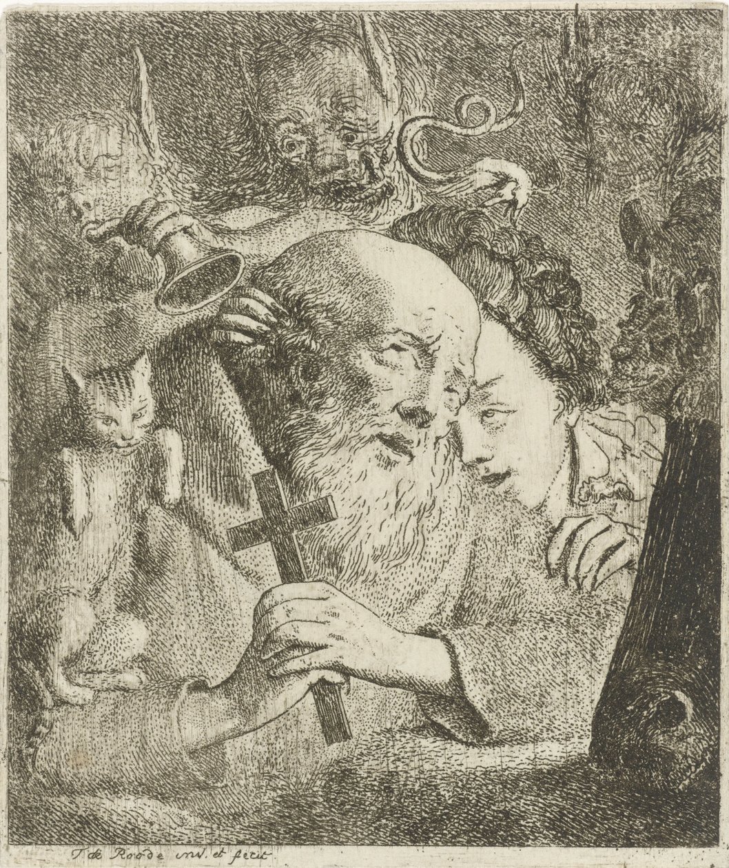 A tentação de Santo António de Theodorus de Roode