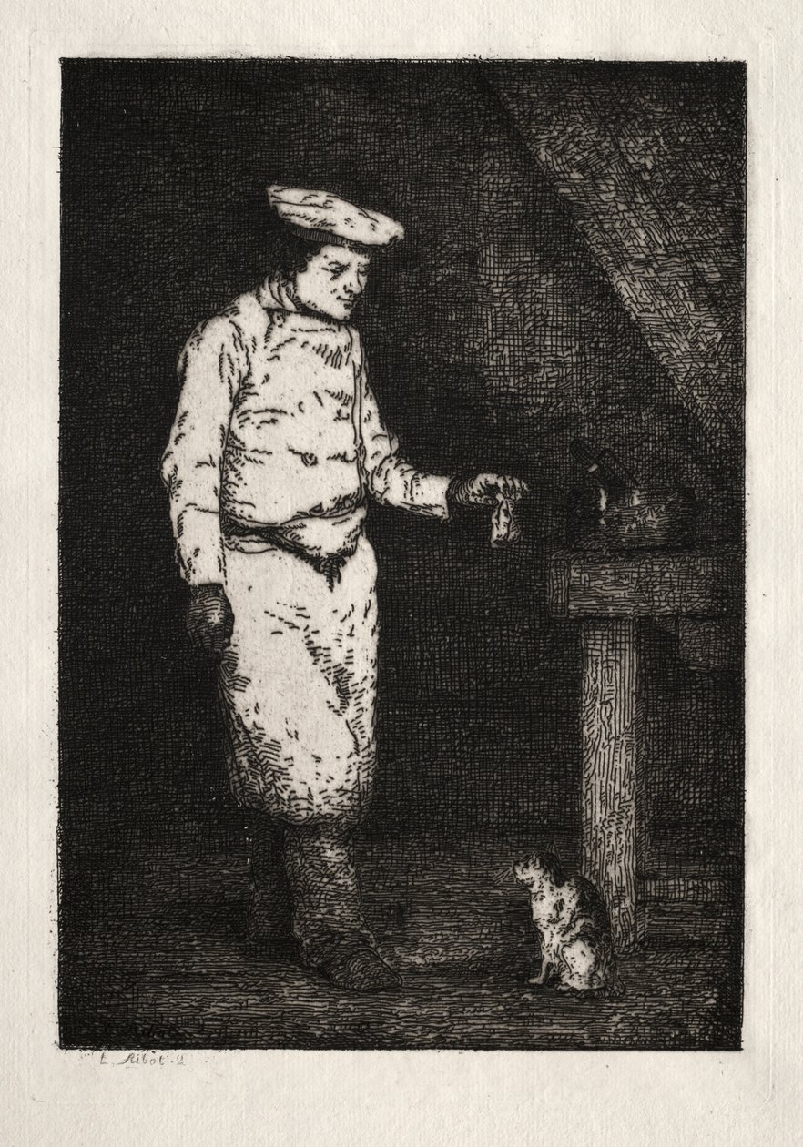 O almoço do gato de Theodule Ribot