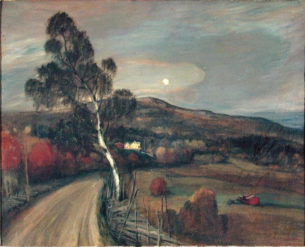 Paisagem norueguesa, Aulestad, c.1895 de Théophile Alexandre Steinlen