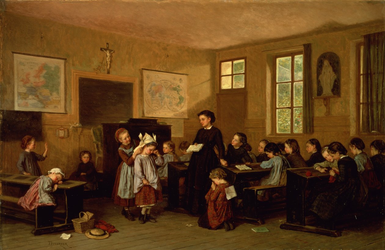 As crianças da escola desobediente de Theophile Emmanuel Duverger