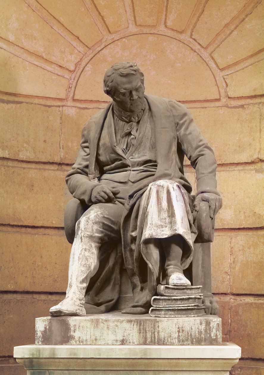 Estátua de François Broussais (1772-1838) c.1838-41 de Theophile Francois Marcel Bra