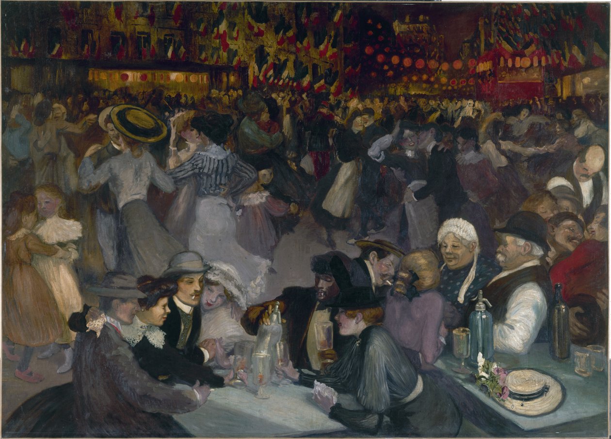 14 de julho de Théophile Alexandre Steinlen