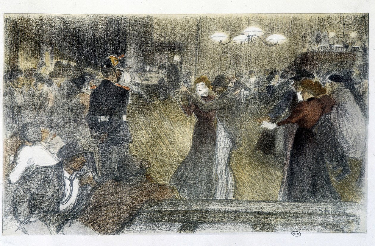 Bola - desenho de Steinlen de Théophile Alexandre Steinlen