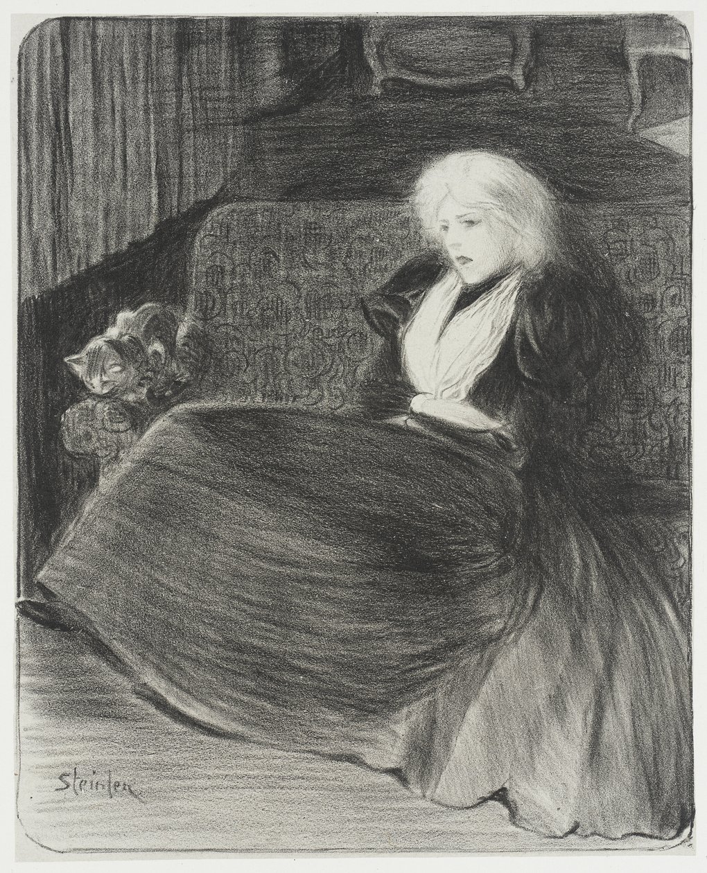 Canção delicada de Théophile Alexandre Steinlen