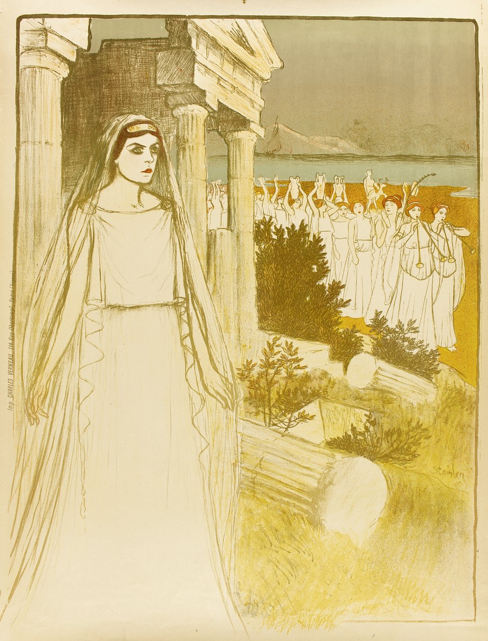 Hellé. Ópera em 4 atos de Théophile Alexandre Steinlen