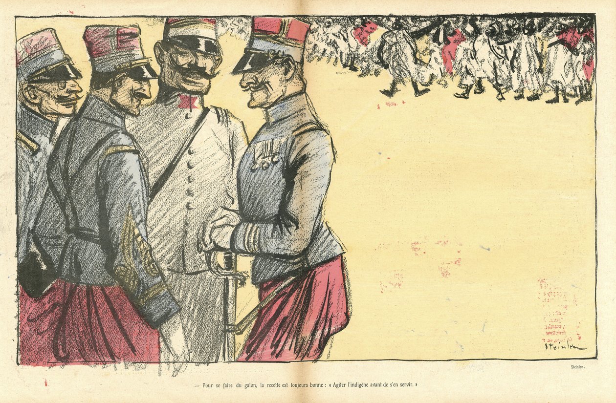 Ilustração de Steinlen (1859-1923) em The Wild Duck de Théophile Alexandre Steinlen