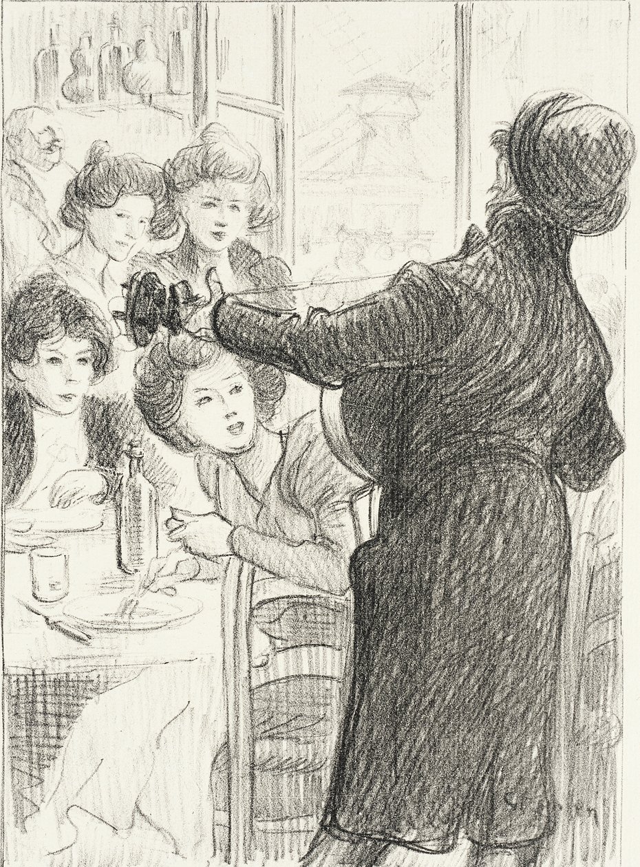 O cantor dos bosques de Théophile Alexandre Steinlen