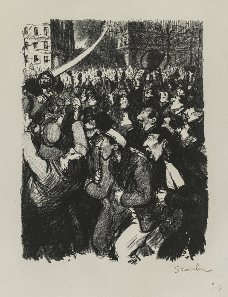 As ovelhas de Boisdeffre de Théophile Alexandre Steinlen