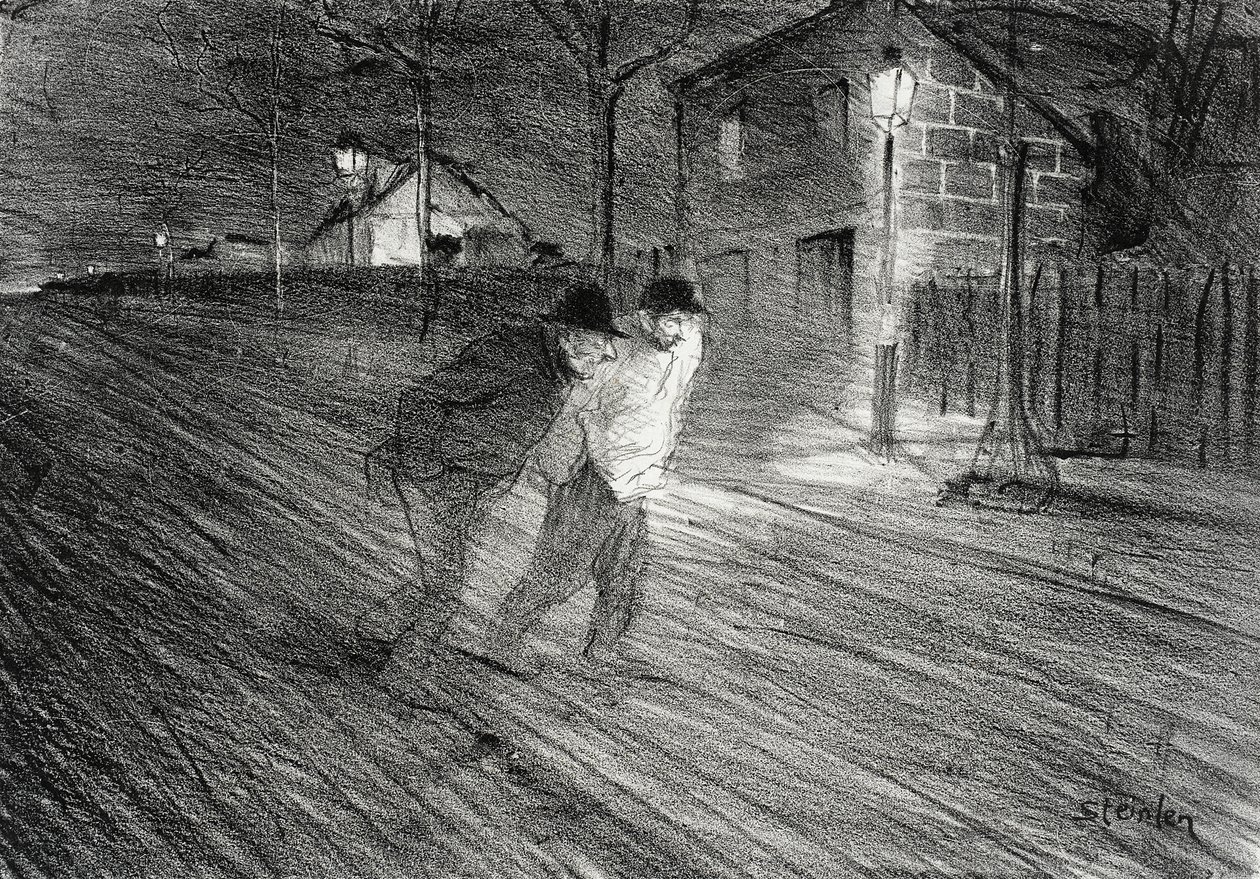 Rua Caulaincourt de Théophile Alexandre Steinlen