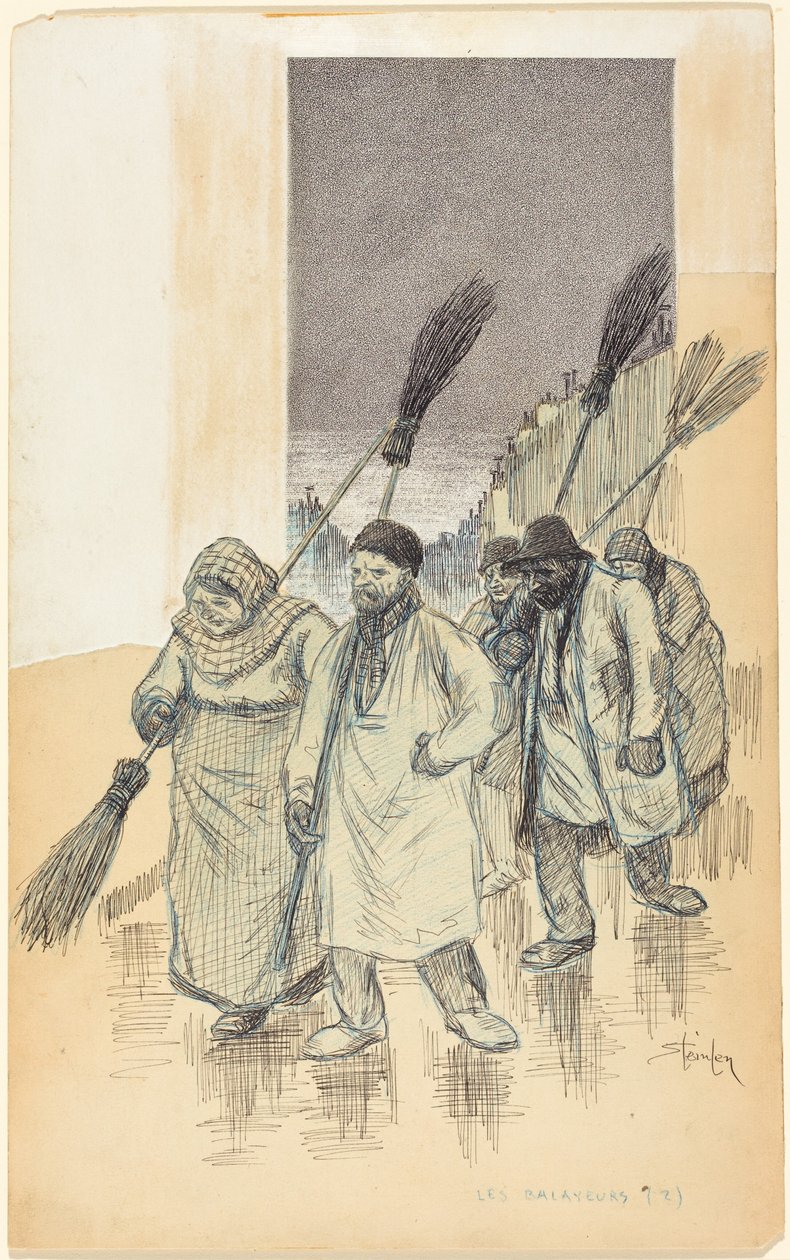 Varredores de Théophile Alexandre Steinlen
