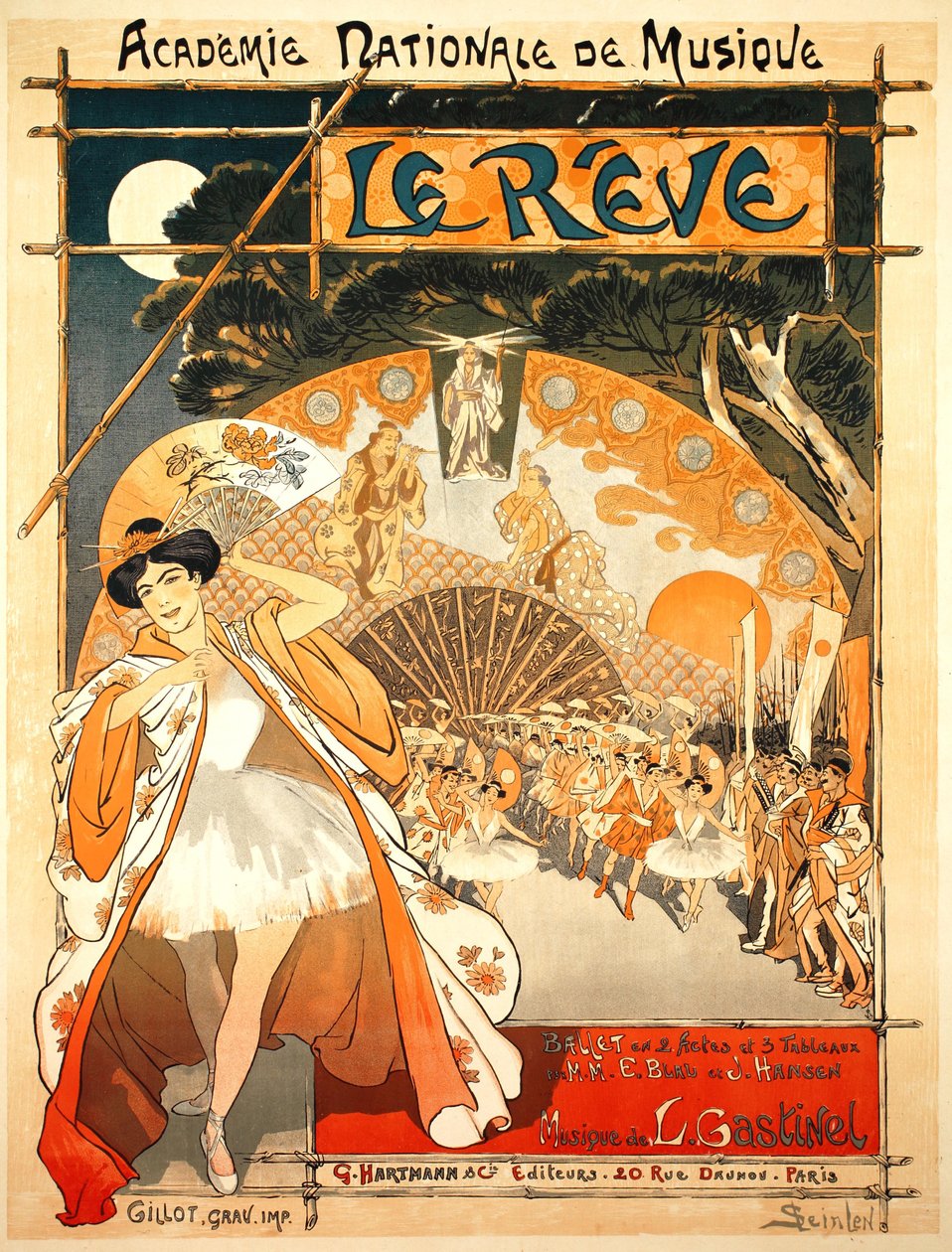 O sonho de Théophile Alexandre Steinlen