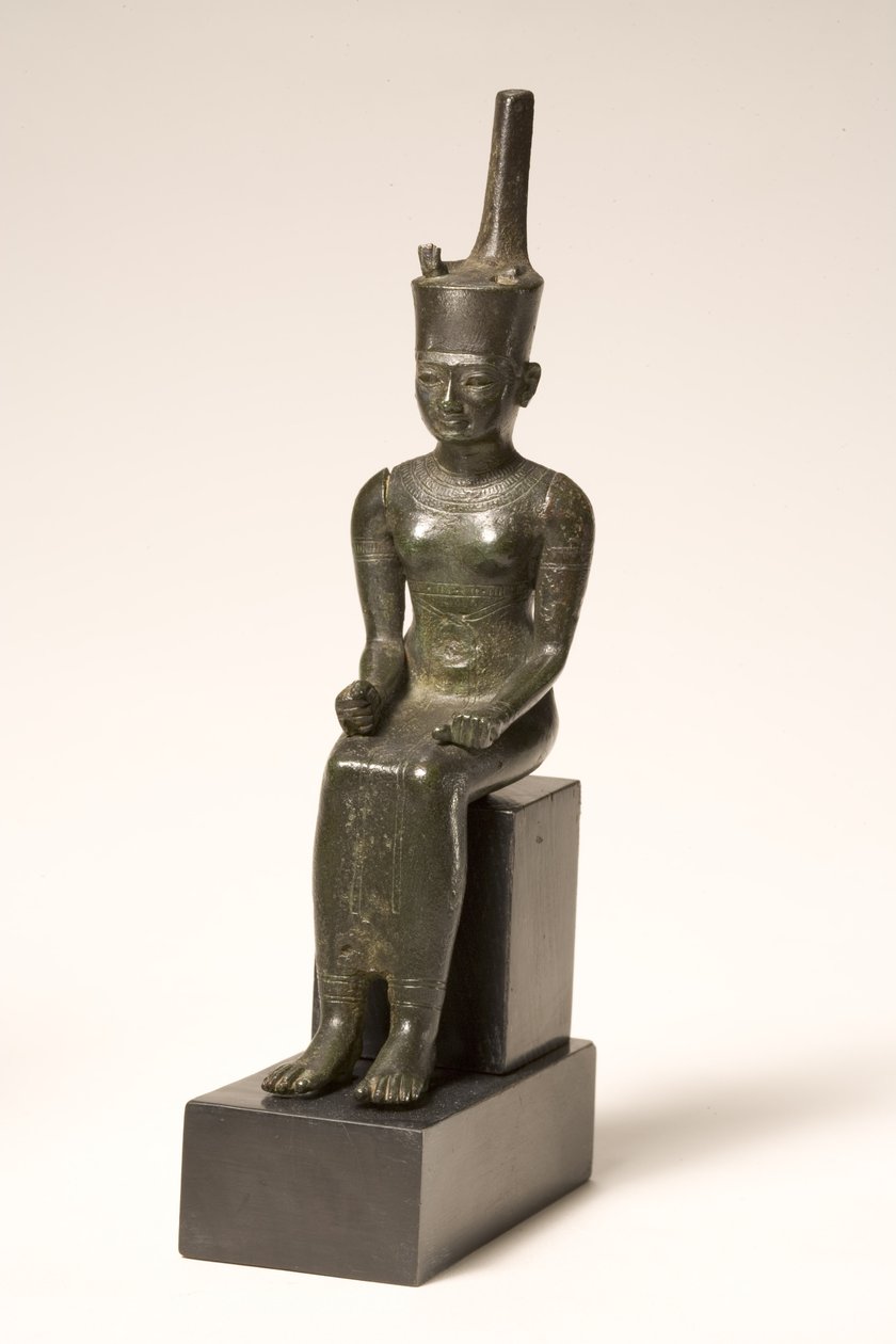 Estatueta da deusa Neith (bronze) de Third Intermediate Period Egyptian
