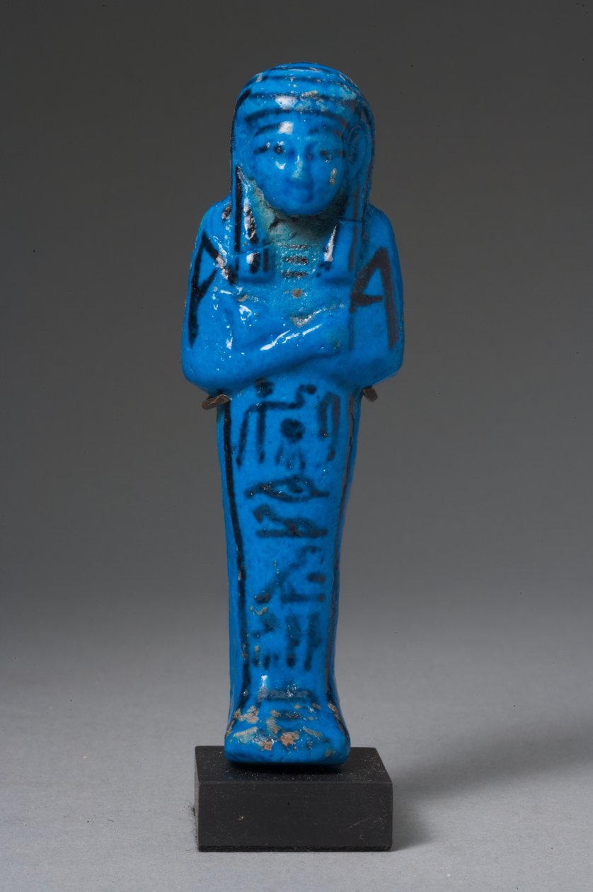 Ushabti para Tayuheret (faiança) de Third Intermediate Period Egyptian