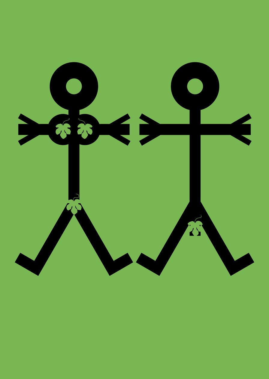 Adão e Eva Icon, 2006 de Thisisnotme Thisisnotme