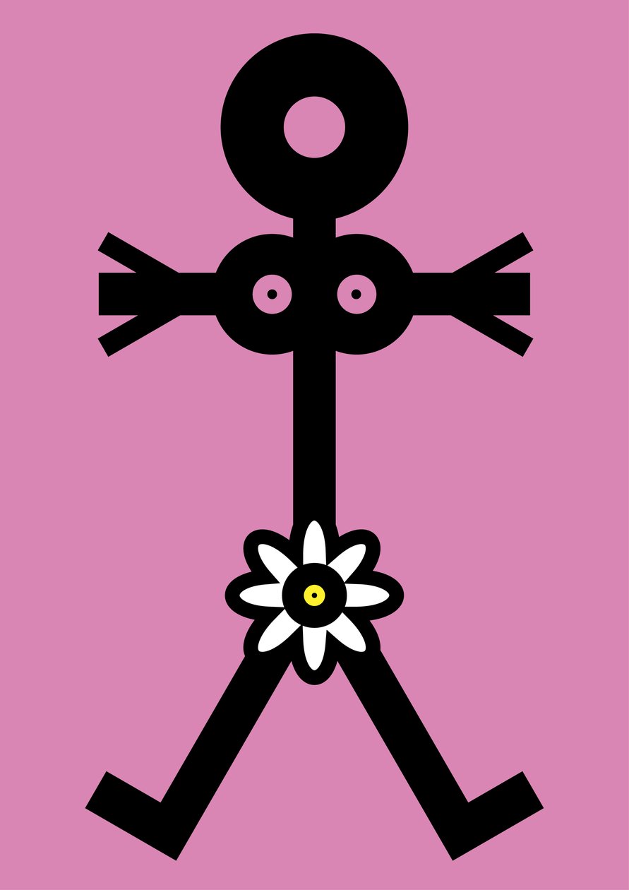 Mulher, flor, ícone, 2006 de Thisisnotme Thisisnotme