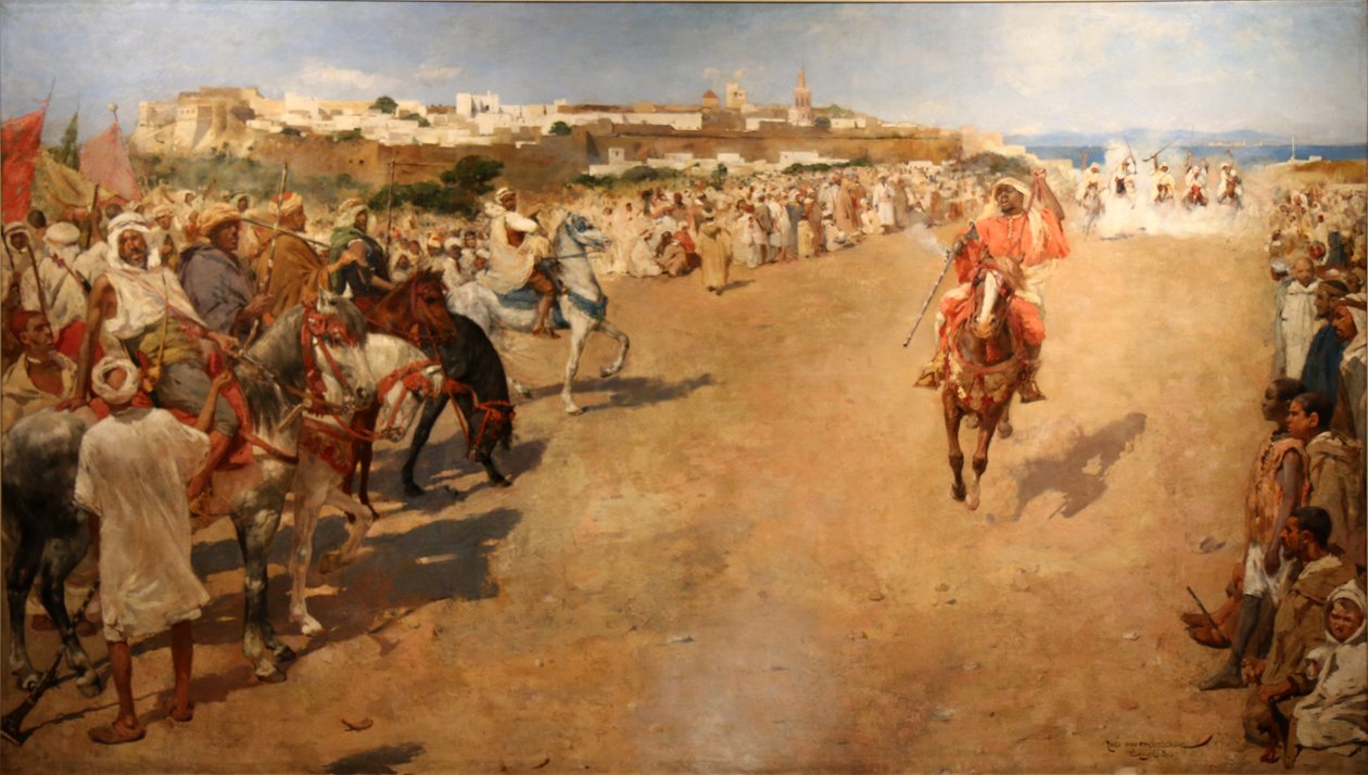 Fantasia árabe de Théo van Rysselberghe