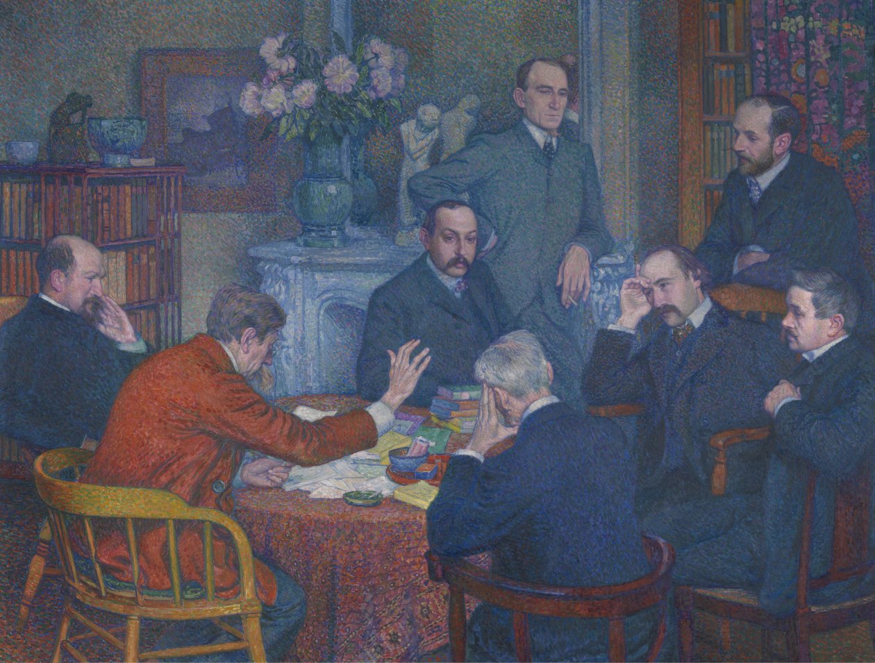 Uma leitura de Emile Verhaeren de Théo van Rysselberghe
