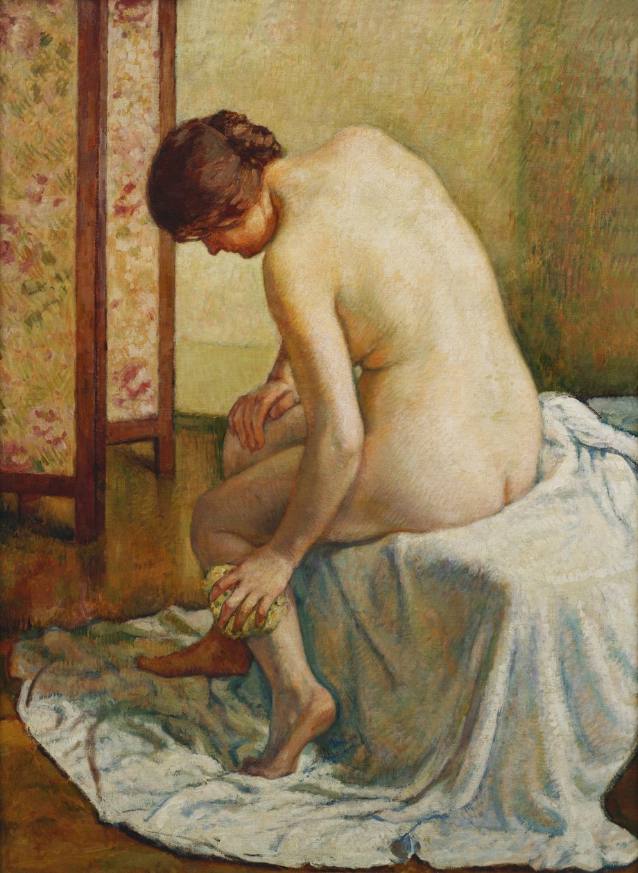 Banhista; Baigneuse, de Théo van Rysselberghe