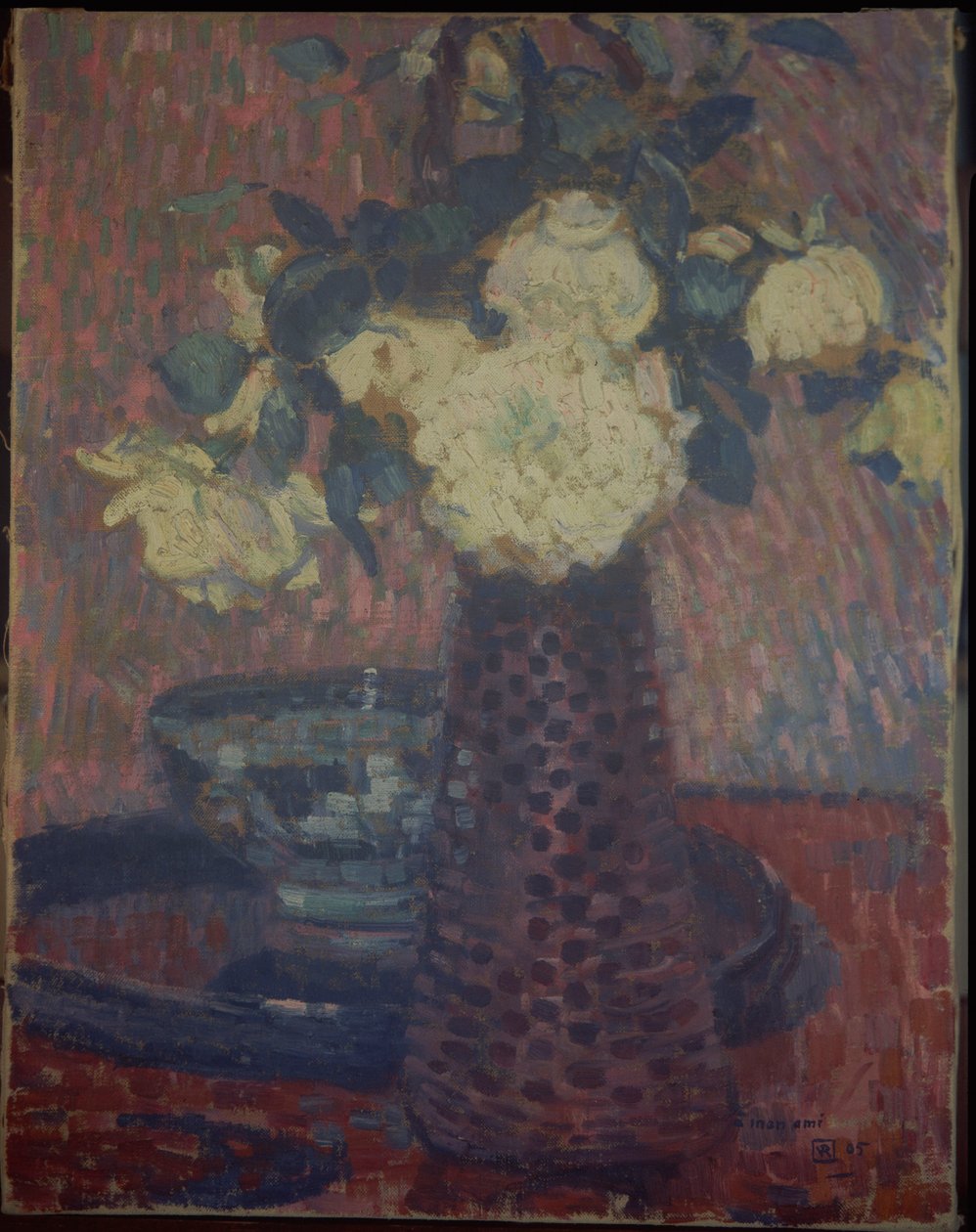 Buquê de flores, 1905 de Théo van Rysselberghe