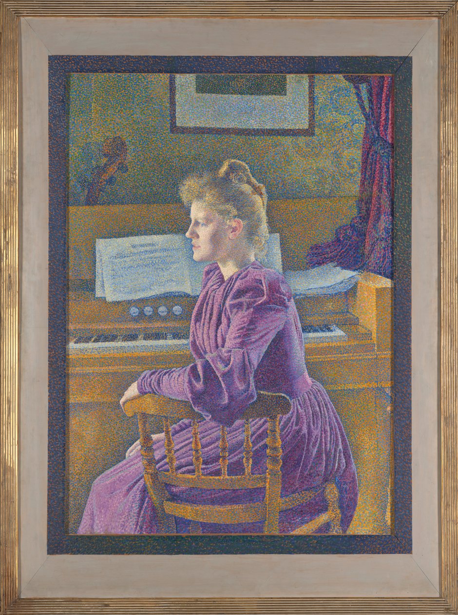 Maria Sèthe no Harmonium de Théo van Rysselberghe