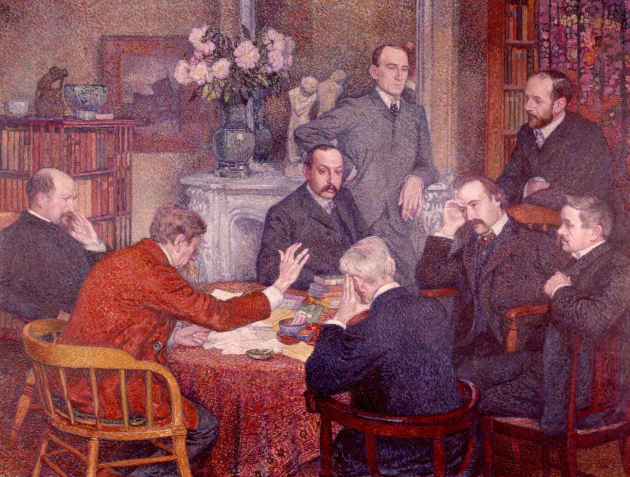 A Palestra, 1903. de Théo van Rysselberghe