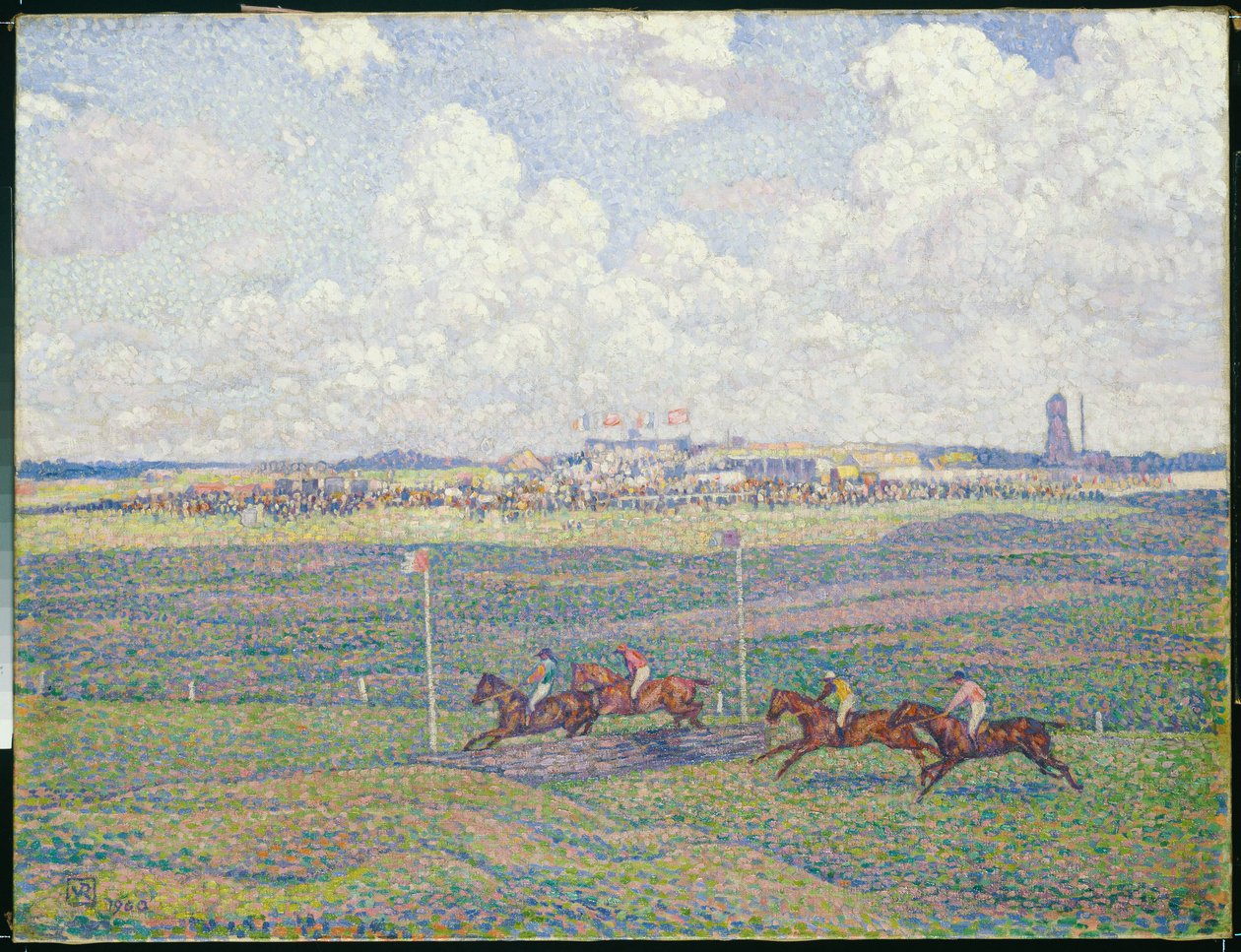 O Hipódromo de Boulogne-sur-Mer de Théo van Rysselberghe
