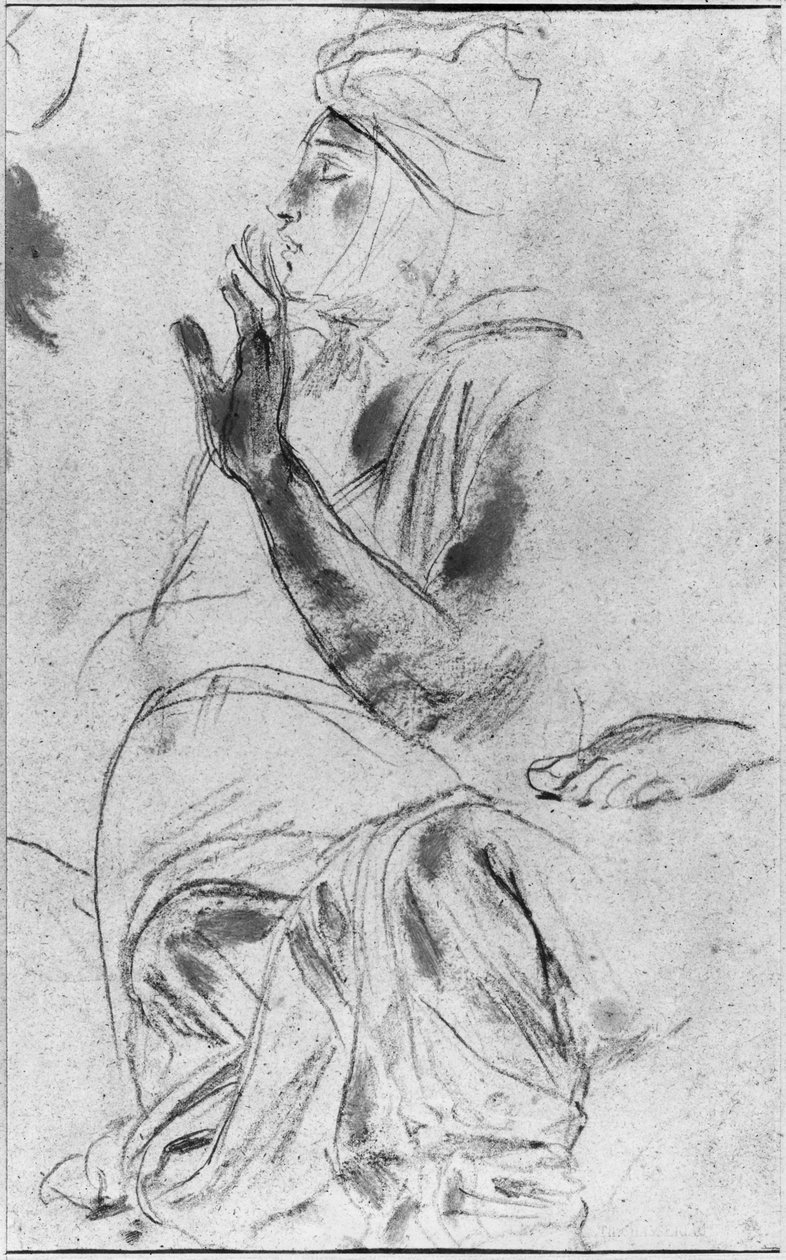 Mulher árabe de Théodore Chassériau