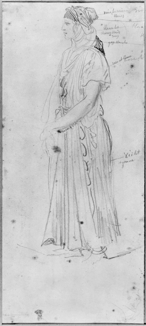 Mulher mourisca de Théodore Chassériau