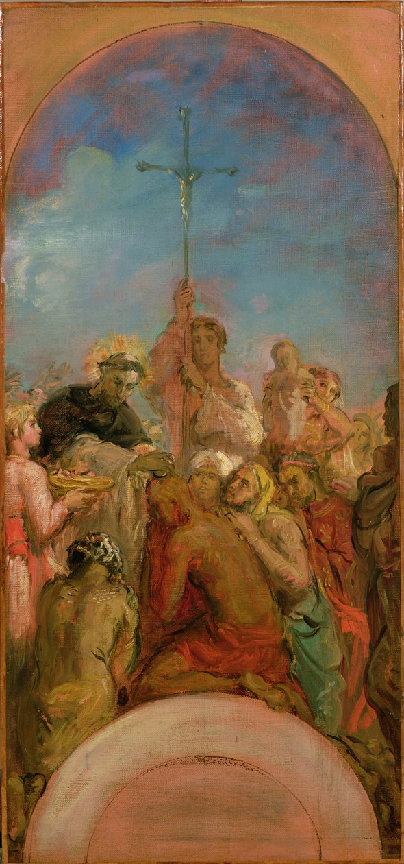 São Francisco Xavier (1506-52) de Théodore Chassériau