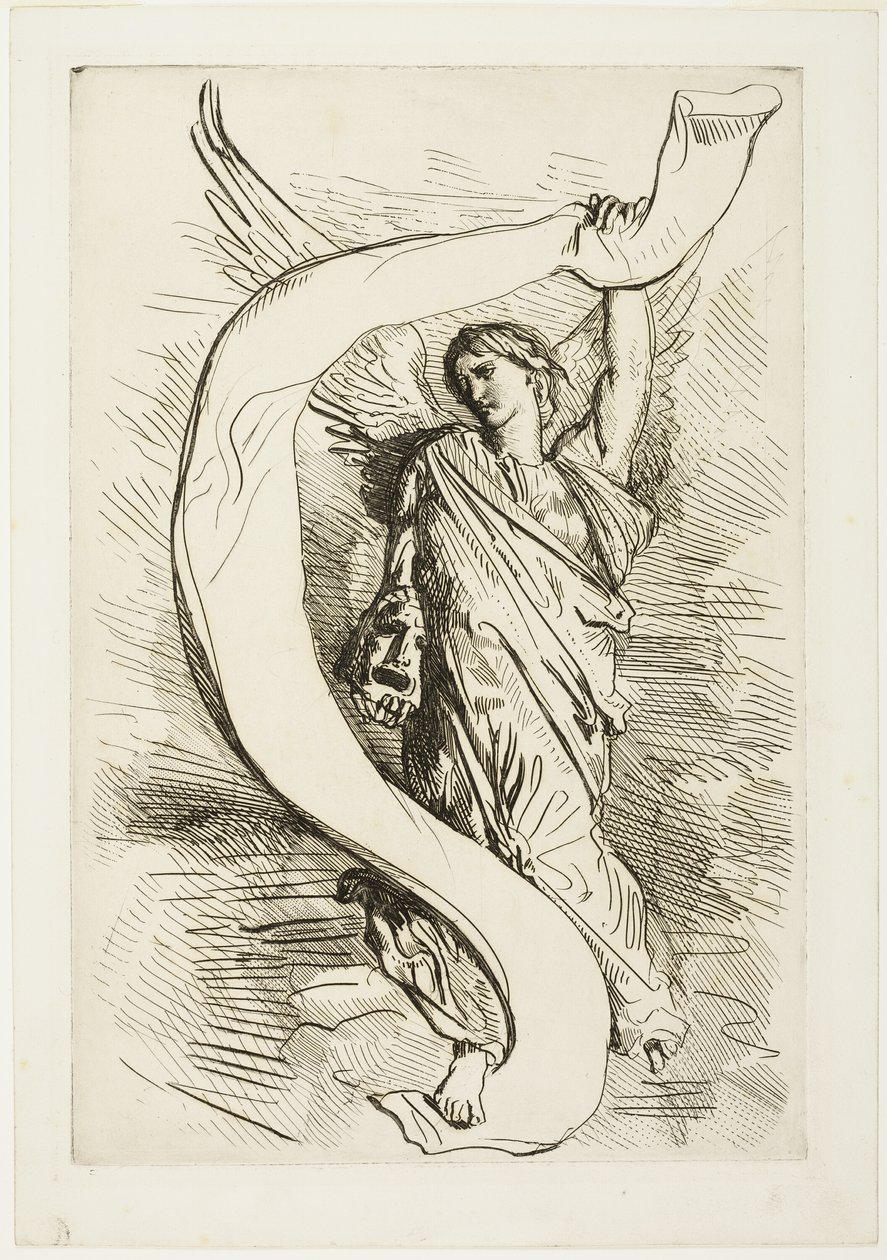 Frontispício, de Otelo de Théodore Chassériau